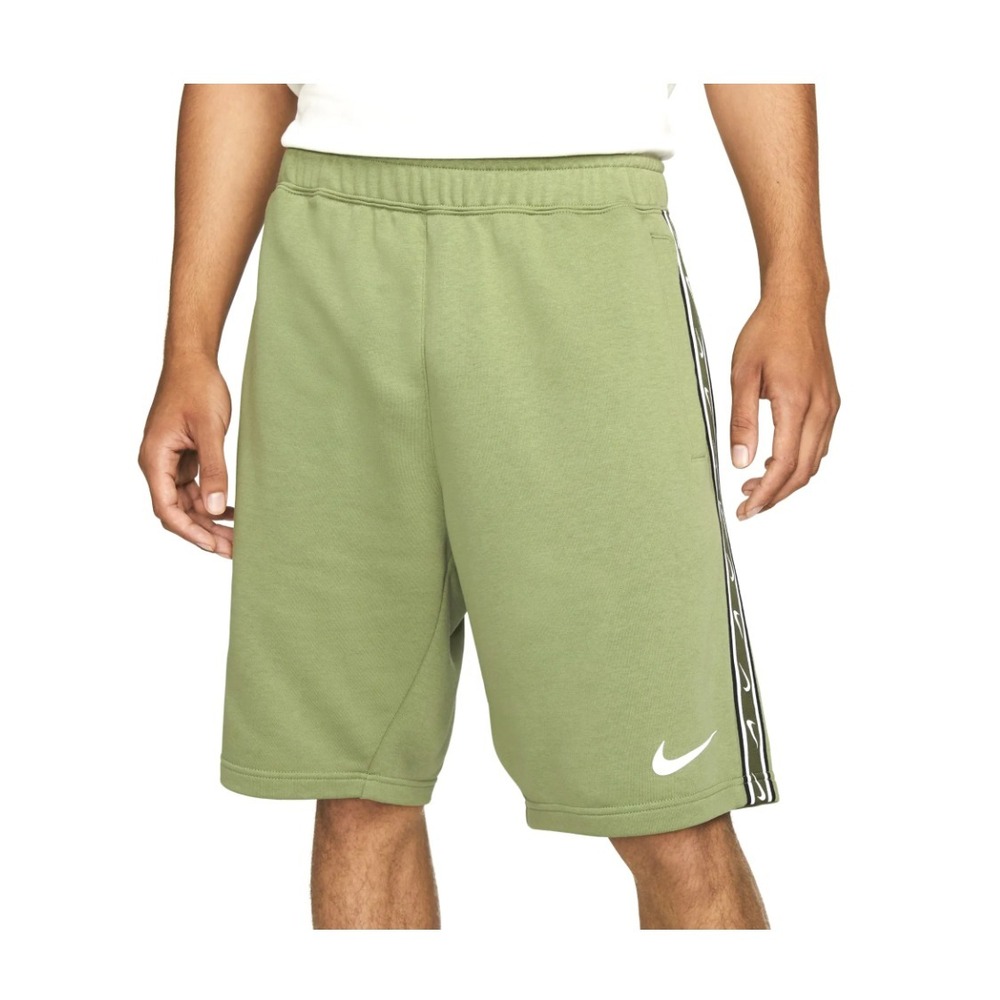 Nike Men's Sportswear Repeat‎ Fleece Shorts Green DX2031-334, Large